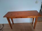 Houten Bureau met Lade, Huis en Inrichting, Tafels | Sidetables, Ophalen, Gebruikt, 50 tot 100 cm, Landelijk