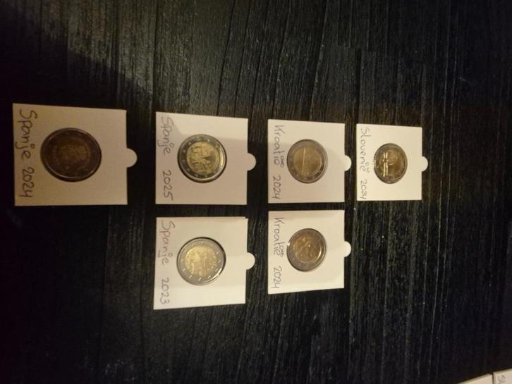 Dubbele 2 euro munten kroatie slowakije estland letl, Postzegels en Munten, Munten | Europa | Euromunten, Losse munt, 2 euro, Slowakije