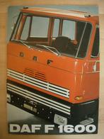 DAF F 1600 Brochure 1971 F1600, Ophalen of Verzenden, Zo goed als nieuw, Overige merken, DAF