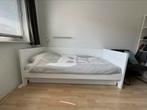 Bed bank met logeerbed/ opberglade, Kinderen en Baby's, Kinderkamer | Bedden, Ophalen, 85 tot 100 cm, Zo goed als nieuw, Lattenbodem