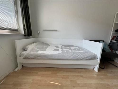 Bed bank met logeerbed/ opberglade, Kinderen en Baby's, Kinderkamer | Bedden, Zo goed als nieuw, 180 cm of meer, 85 tot 100 cm