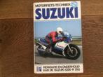werkplaatshandboek SUZUKI GSX-r 750 GSXR750;, Suzuki