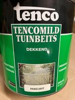 Tenco dekkende beits parelwit 2,5liter, Nieuw, Ophalen of Verzenden, Acrylverf