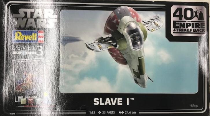 Coelianmodels, Revell 5678, Slave 1 Empire, 1/88, € 55,-, Hobby en Vrije tijd, Modelbouw | Vliegtuigen en Helikopters, Nieuw, Vliegtuig