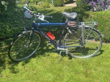 Mooie, blauwe Koga Miyata herenfiets
