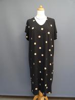 SALE !! NORAH maat 40, jurk met zandkleur dots., Kleding | Dames, Maat 38/40 (M), Zwart, Ophalen of Verzenden, Zo goed als nieuw