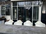 Vitra Eames DAR stoelen, Huis en Inrichting, Stoelen, Vier, Kunststof, Gebruikt, Wit