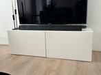 Besta tv meubel in wit (IKEA), Zo goed als nieuw, Ophalen