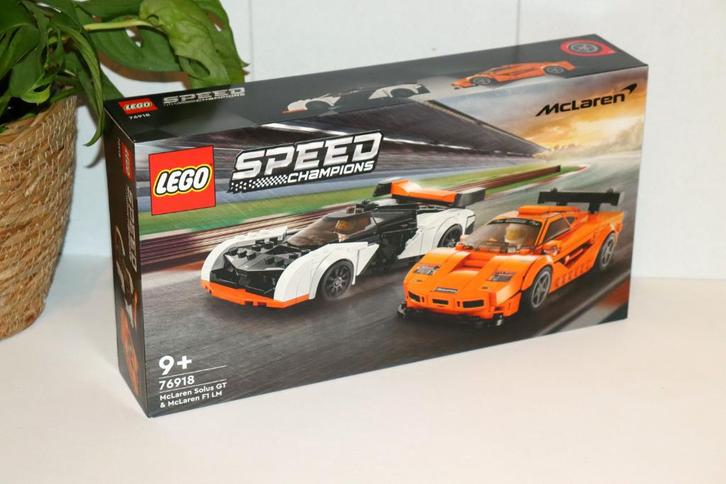 LEGO 76918 – McLaren Solus GT & McLaren F1 LM – Nieuw!, Kinderen en Baby's, Speelgoed | Duplo en Lego, Nieuw, Lego, Complete set