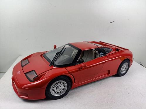 anson 1/18  bugatti eb110, Hobby en Vrije tijd, Modelauto's | 1:18, Zo goed als nieuw, Bburago, Ophalen of Verzenden