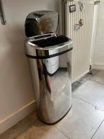 Automatische prullenbak, 40 liter of meer, Ophalen, Gebruikt, 50 tot 75 cm