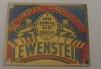 Koperen plaatje Leeuwenstein speciaal machines., Ophalen of Verzenden, Nieuw, Overige typen