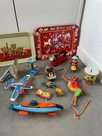 Verzameling blikken speelgoed, onderzeeër, bootje, aap etc., Verzamelen, Speelgoed, Ophalen of Verzenden, Gebruikt