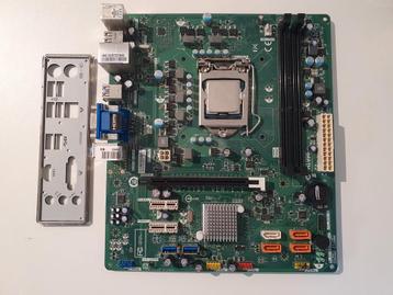 Socket 1155 Moederbord + I5-3350P + I/O Shield  beschikbaar voor biedingen