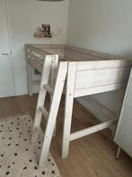 LIFETIME Whitewash hoog- en half hoogslaper, Ophalen, Zo goed als nieuw, Hoogslaper