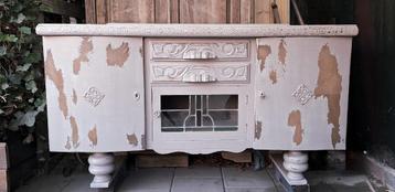 Brocante commode dressoir beschikbaar voor biedingen