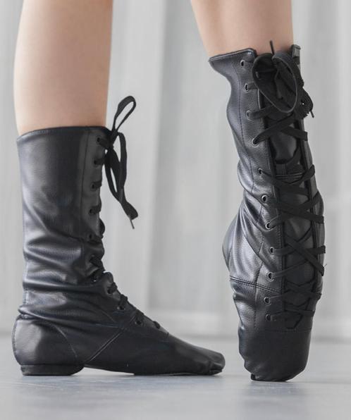 Zwarte dames jazzlaarzen hoge jazz laarzen dans danslaarzen, Kleding | Dames, Schoenen, Nieuw, Dansschoenen, Zwart, Verzenden