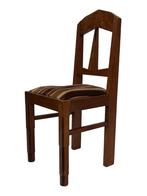 Art Deco Amsterdams School Eetkamerstoel Eiken Jaren 30