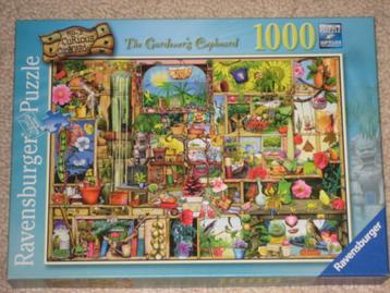 Puzzel Ravensburger 3 stuks Gardener+Highstreet+Red box ZGAN beschikbaar voor biedingen