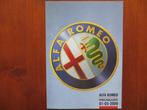 Alfa Romeo Prijslijst (mei 2000), Ophalen of Verzenden, Nieuw, Alfa Romeo