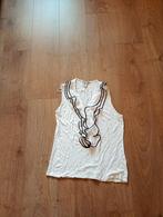 Mooie witte mouwloze top mt L, Kleding | Dames, Tops, H&M, Wit, Maat 42/44 (L), Ophalen of Verzenden
