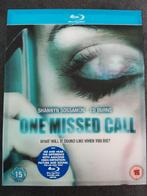 One Missed Call, Blu-ray met mooie 3D sleeve, Horror., Cd's en Dvd's, Blu-ray, Ophalen of Verzenden, Zo goed als nieuw, Horror