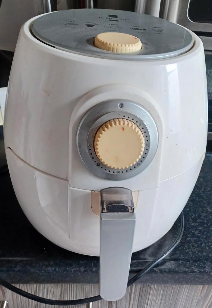 The Deluxe Line Airfryer, Witgoed en Apparatuur, Airfryers, Gebruikt, Airfryer, 750 t/m 999 gram, Ophalen