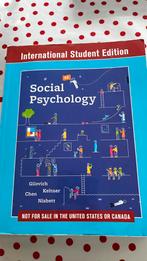 Social psychology (9780393667745), Ophalen of Verzenden, Zo goed als nieuw, Overige onderwerpen