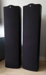 Kef Q7 zuil speakers zwart, Overige merken, Front, Rear of Stereo speakers, Gebruikt, 120 watt of meer