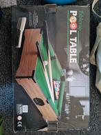 Mini Pooltafel - Tafelmodel, Ophalen of Verzenden, Zo goed als nieuw, Pooltafel