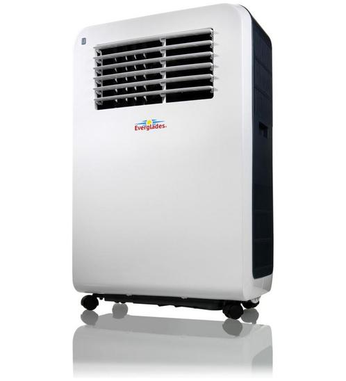 Everglades mobiele airco unit, Witgoed en Apparatuur, Airco's, Zo goed als nieuw, Mobiele airco, 60 tot 100 m³, 2 snelheden, Koelen en Ontvochtigen