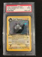11/82 dark magneton 1st psa 9, Ophalen of Verzenden, Zo goed als nieuw, Meerdere kaarten