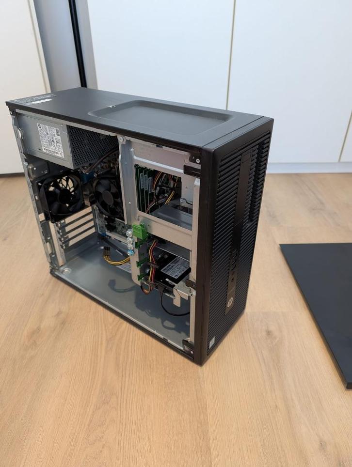 HP EliteDesk 800 G2 Twr, Computers en Software, Desktop Pc's, Gebruikt, 2 tot 3 Ghz, SSD, 32 GB, Ophalen of Verzenden