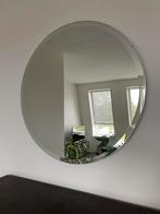 Ronde spiegel van Ikea, diameter 80 cm, zilver, Huis en Inrichting, Woonaccessoires | Spiegels, Ophalen, Rond, Zo goed als nieuw