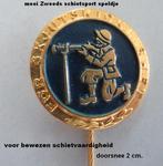 zeer fraaie steekspeld, schietsport, bewezen vaardigheid, Ophalen of Verzenden, Nieuw, Sport, Speldje of Pin