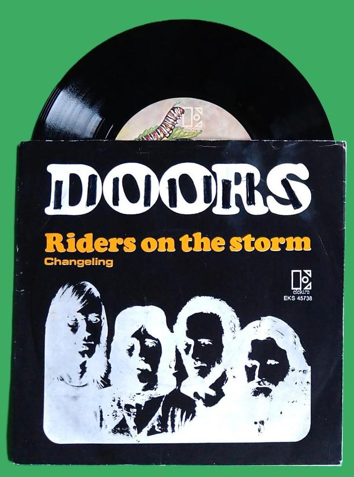 Top2000#0144 Doors - Riders on the storm (Zeldzaam NL*), Cd's en Dvd's, Vinyl Singles, Zo goed als nieuw, Single, Overige genres