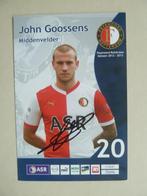 Spelerskaart. John.Goossens. Feyenoord. 2012/2013, Ophalen of Verzenden, Zo goed als nieuw, Feyenoord, Spelerskaart