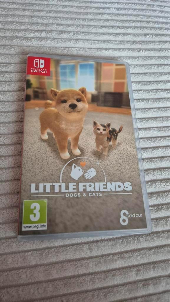 Little Friends: Dogs & Cats - Nintendo Switch, Spelcomputers en Games, Games | Nintendo Switch, Zo goed als nieuw, Simulatie, 1 speler