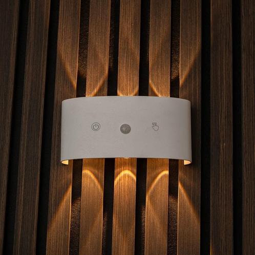 Up dowm wandlamp Accu! akodeco wandlamp recto met USB, Huis en Inrichting, Lampen | Wandlampen, Nieuw, Kunststof, Metaal, Ophalen of Verzenden
