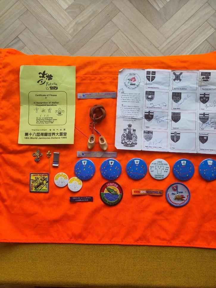 Scouting memorabilia, Verzamelen, Scouting, Gebruikt, Embleem, Speld of Insigne, Ophalen of Verzenden