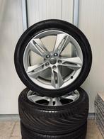 18" 5x112 Originele VW Golf Caddy Audi Velgen + Zomerbanden, Ophalen, 18 inch, Gebruikt, Banden en Velgen