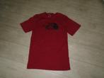 The North Face Leuke Rood Shirt maat M ZGAN, Kleding | Heren, T-shirts, Zo goed als nieuw, The North Face, Rood, Verzenden