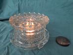 Prachtig glazen theelichtje / Rechaud, Antiek en Kunst, Ophalen