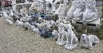 Honden van beton tuinbeeld hond, Ophalen, Nieuw, Beton, Dierenbeeld
