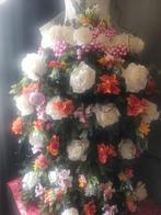 Nieuwe grote witte kerstroos rozen op clip, Diversen, Ophalen of Verzenden, Nieuw