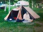 lichtgewicht katoenen  tent  2 pers., Caravans en Kamperen, Tenten, Ophalen, Gebruikt, Tot en met 2