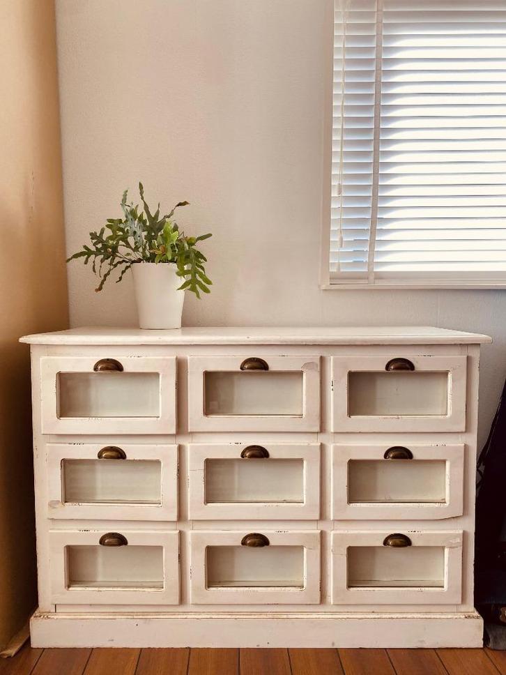 Apothekerskast, Huis en Inrichting, Kasten | Ladekasten, Gebruikt, Minder dan 100 cm, 25 tot 50 cm, Grenenhout, Overige houtsoorten