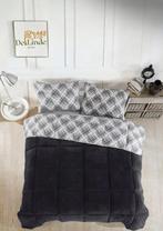 Dekbed, Dubbelzijdig, Zwart, Wasbaar, incl. Kussensloop, Eenpersoons, ., Zwart, De Linde Home