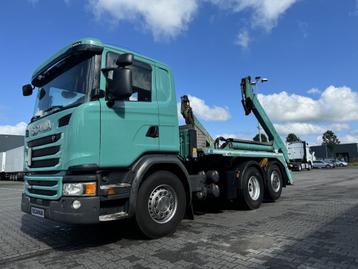 Scania G410 6x2 Meiller portaal / absetzk 325tkm topgeplegt  beschikbaar voor biedingen