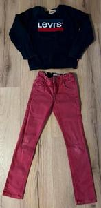Name It broek (134) en Tommy Hilfiger Trui (140), Kinderen en Baby's, Kinderkleding | Maat 134, Ophalen of Verzenden, Zo goed als nieuw